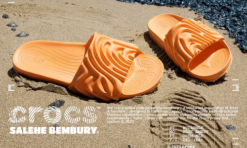 Salehe Bembury's Crocs Pollex Slides "Citrus Milk": It's Summer Time!! | KICKSPLANET