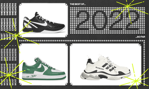 Bảng xếp hạng top 10 những đôi giày đắt nhất trong năm 2022? | KICKSPLANET