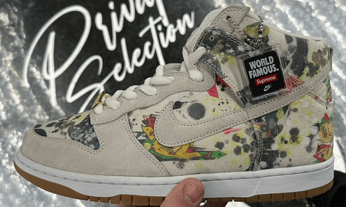 Những hình ảnh mới nhất về phiên bản Supreme x Nike SB Dunk High!! | KICKSPLANET