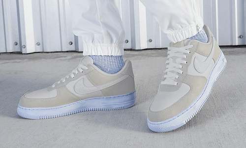 Nike Air Force 1 cùng concept full da lộn & hiệu ứng cracked!! | KICKSPLANET