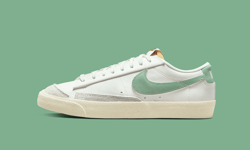 Chất liệu Jade Canvas được sử dụng để làm nên Nike Blazer Low “Certified Fresh” | KICKSPLANET
