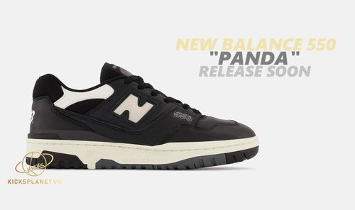 New Balance 550 xuất hiện hình ảnh phối màu "Panda"  | KICKSPLANET