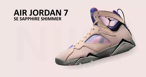 Siêu phẩm Nike Air Jordan 7 Sapphire sẽ được mở bán trong tháng 3 năm nay | KICKSPLANET