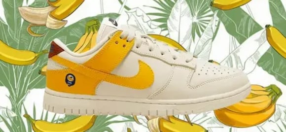 Nike Dunk Low phối màu “trái chuối" sắp ra mắt | KICKSPLANET