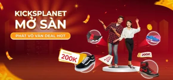 Kicksplanet.vn - Sàn giao dịch Sneaker chính hãng đầu tiên tại Việt Nam | KICKSPLANET