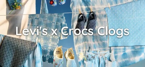 Độc lạ dép Levi's x Crocs | KICKSPLANET