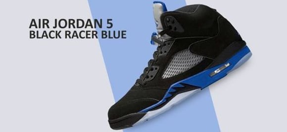 Nike Air Jordan 5 “Racer Blue” được phát hành vào tháng 2/2022 | KICKSPLANET