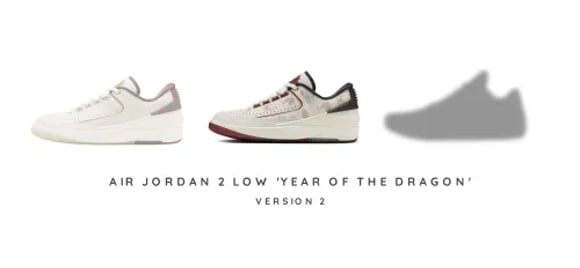 Sắp mở bán 2024 đôi Air Jordan 2 Low 'Năm Rồng' | KICKSPLANET