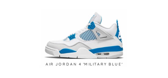 Bom tấn Air Jordan 4 "Military Blue" phát hành lại sau 12 năm | KICKSPLANET