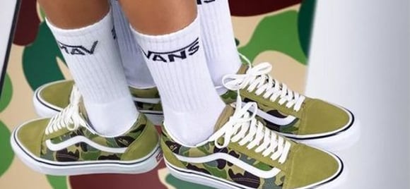 Bộ sưu tập thứ hai của BAPE x Vans ra mắt 26/02 | KICKSPLANET