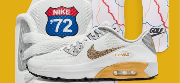 The Air Max 90 Golf “PGA Championship” với concept Googgle map cực lạ? | KICKSPLANET
