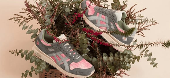 Hệ thực vật Australia & Japan xuất hiện trên Up There x ASICS GT-II | KICKSPLANET