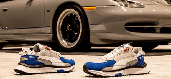 Biểu tượng của sang trọng - Porsche 911 Classic nay đã có mặt trên PUMA Wild Rider! | KICKSPLANET
