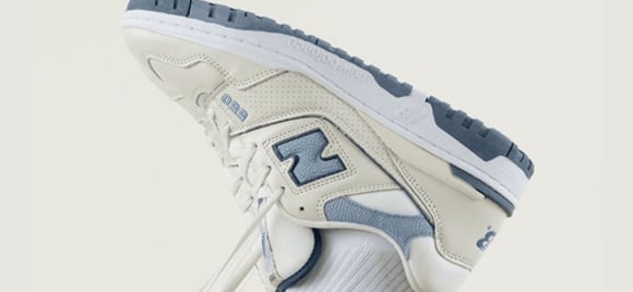 Những hình ảnh chính thức về phối màu mới nhất của New Balance 550 "Blue Hues Land" đã được tiết lộ!! | KICKSPLANET