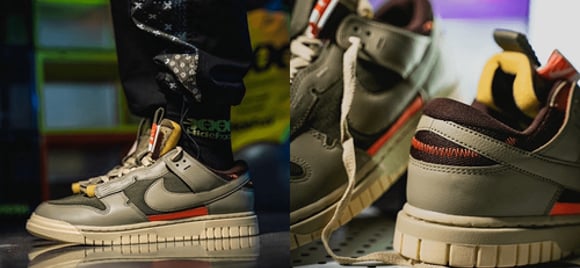 Nike cho ra mắt thiết kế Dunk mới mang tên Remastered 3.0 “Olive Green/Orange”! | KICKSPLANET