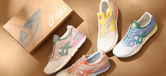 ASICS GEL-LYTE V: Mùa xuân Nhật Bản!! | KICKSPLANET