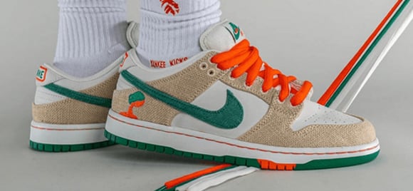 Những hình ảnh On Feet đầu tiên của Jarritos x Nike SB Dunk Low!! | KICKSPLANET