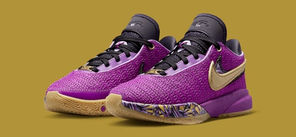 The Nike LeBron 20 “Vivid Purple” sẽ ra mắt vào tháng 10 tới?? | KICKSPLANET