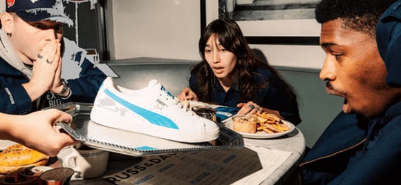 NYC's Extra Butter and Russ & Daughters cùng dự án 50th-Anniversary PUMA Clyde | KICKSPLANET