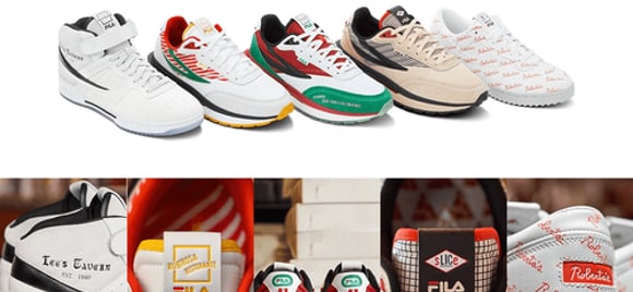 FILA cho ra mắt 5 phiên bản Pizza chưa từng có! | KICKSPLANET