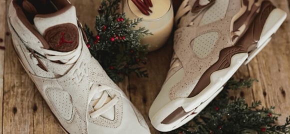 Jumpman ăn mừng mùa lễ hội cùng phiên bản Air Jordan 8 “Eight-Nog” mới nhất!! | KICKSPLANET