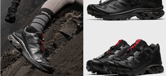 Slam Jam x Salomon XT-4, ngọn núi lửa mạnh mẽ trời Âu? | KICKSPLANET