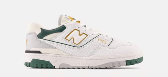 New Balance 550 trong concept White & Nightwatch Green | KICKSPLANET