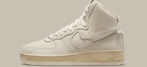 Sail, Phantom và Sesame Collide xuất hiện trên Nike Air Force 1 Sculpt mới!!! | KICKSPLANET