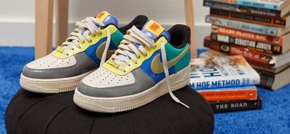 The UNDEFEATED x Nike Air Force 1 “Multi-Color Patent” Pack mới!!! | KICKSPLANET