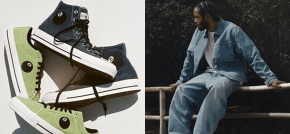 Stussy mang concept "8 Ball" lên phiên bản Converse One Star And Chuck 70 mới!! | KICKSPLANET