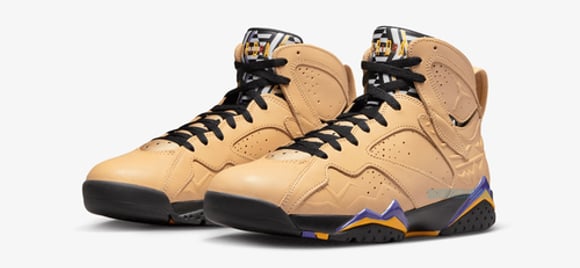 Những hình ảnh chính thức đầu tiên của Air Jordan 7 “Afrobeats”  | KICKSPLANET