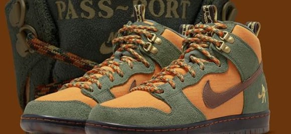 Hãng ván trượt PASS~PORT x Nike cho ra mắt Dunk SB High  | KICKSPLANET