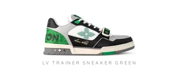 LV Trainer Sneaker mở bán màu mới | KICKSPLANET