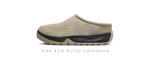 Nike ACG Rufus 'Limestone' trước xu hướng mới của dép Birkenstock | KICKSPLANET