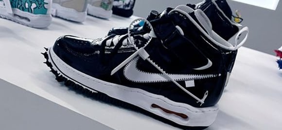 The Off-White™ x Nike Air Force 1 Mid "Sheed" sẽ lên kệ trong tuần này | KICKSPLANET