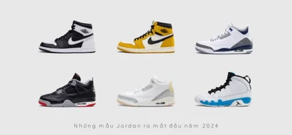 Những mẫu Jordan sẽ mở bán đầu năm 2024 | KICKSPLANET