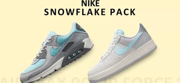 Nike phát hàng hai "chiến binh mùa đông" "Snowflake Pack" | KICKSPLANET