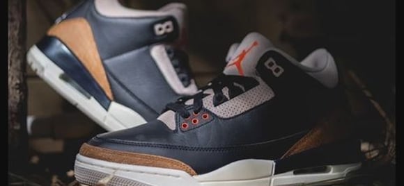 Những hình ảnh đầu tiên của Air Jordan 3 "Chú voi sa mạc" | KICKSPLANET